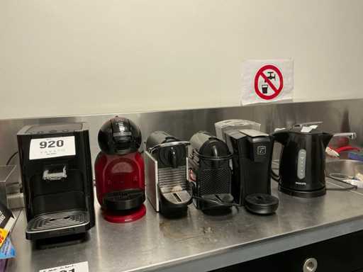 Various coffee makers (5x)