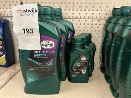 Eurol, capacità 1 litro Liquido freni (4x)