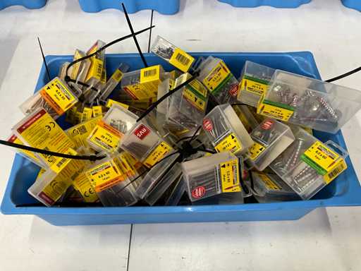 Rotadrill Varie viti: acciaio inox, zincato e ottone (100x)