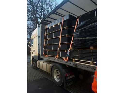 Complete set fence package 600 m height 1630 mm