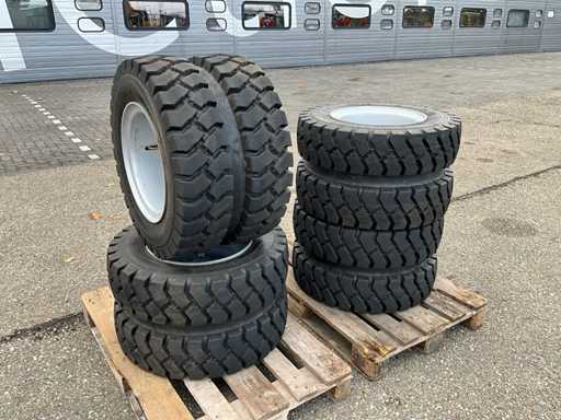 Wacker Neuson EW65 Mobiele Graafmachine Wielenset