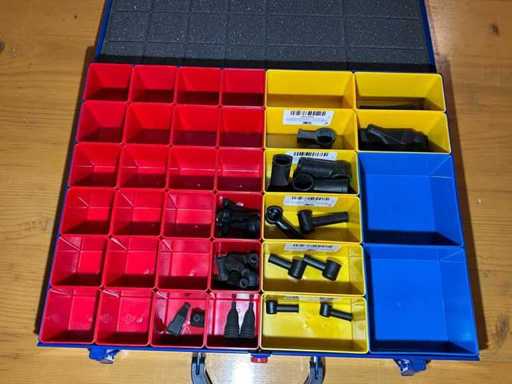 Assortment case with contents