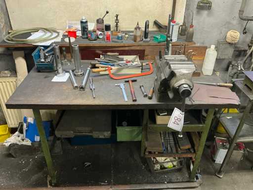 Werkbank & Verschiedene Teile, Werkzeuge und Zubehör