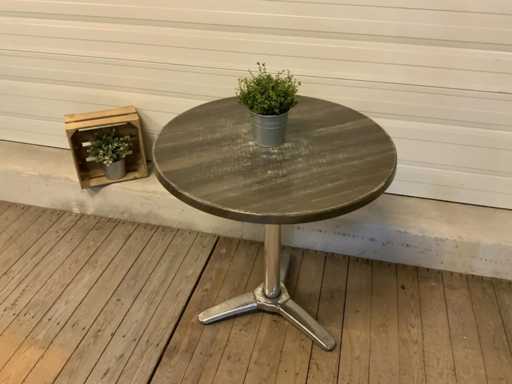 Werzalit - Tavolo da terrazza Ø 70 cm