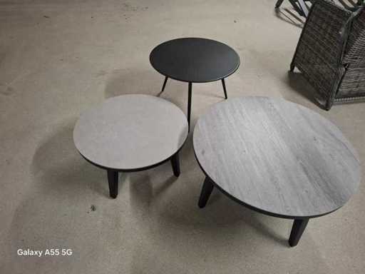 Stoliki boczne (3x)