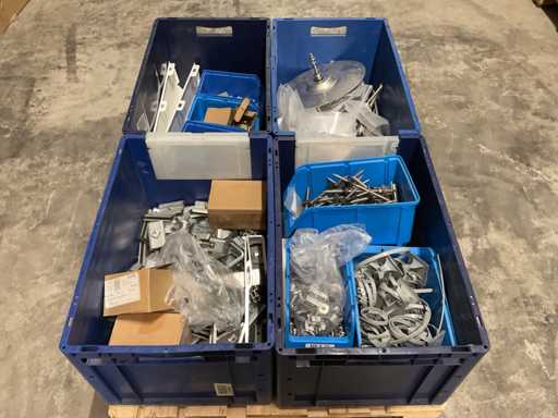 Partia materiałów instalacyjnych