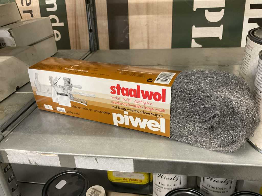 Piwel Steel Wool nr 1 (9x)