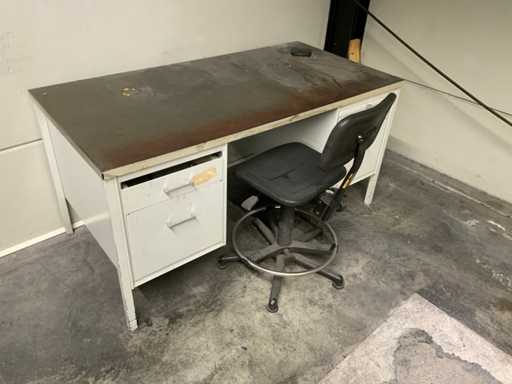 Sta?ie de lucru cu scaun de birou