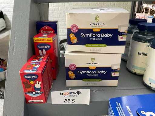 Vitakruid, Dagravit, Dampo Kindersupplementen (6x)