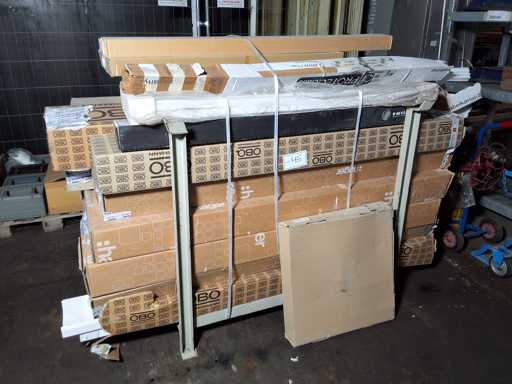   Kabelkanäle + Leuchten Hager + OBO + Trilux