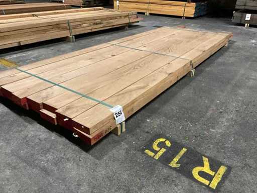 Europees eiken planken voorgeschaafd 40x110 mm (16x)