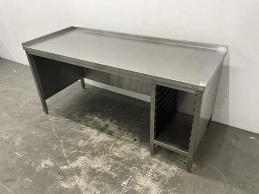 Tavolo da lavoro in acciaio inossidabile