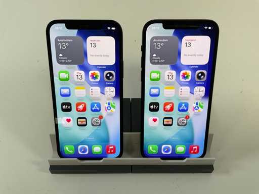 Apple iPhone 12 - 128 Go - Noir (2x)