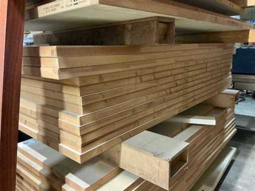 Unpainted tube trowel fire-resistant painter's doors (12x)