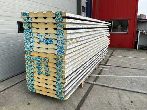 Profil sablowy - TL 60/95 - Panele kanapkowe (18x) 97,3 m2