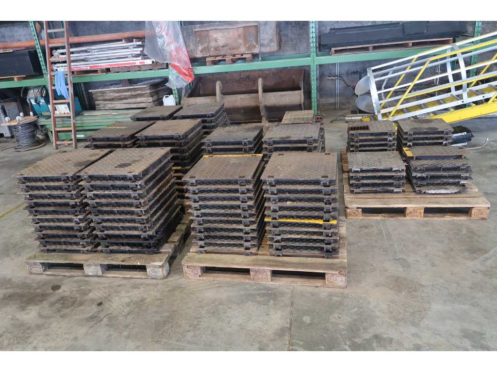 Birco Large Batch Cable Tray Cover Plates