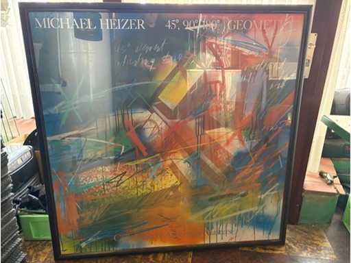  Peinture de Michael Heizer