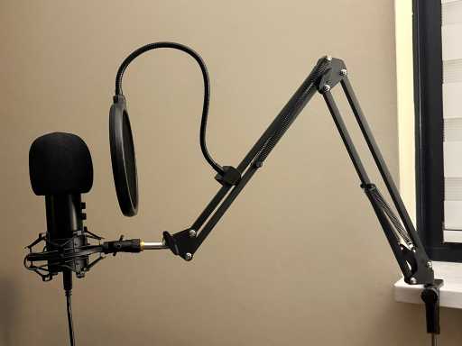 Professionele Studio Microfoon. Zelf muziek maken.