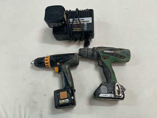 Hitachi Panasonic Schroevendraaiers Schroeven & Boor