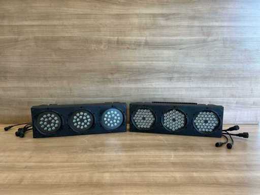 Chauvet COLORado3 / COLORado6 LED DMX Stage Wash Light (2x)