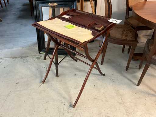 Antique folding writing desk