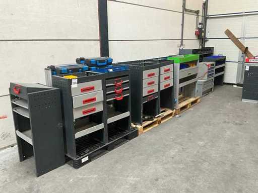 Bagażniki vana (4x)