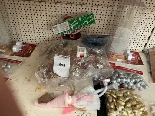 Weihnachtsdekoration für Partys.