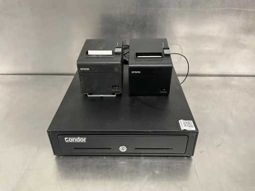 Epson - M267E - imprimante 2x reçus avec tiroir à caisse