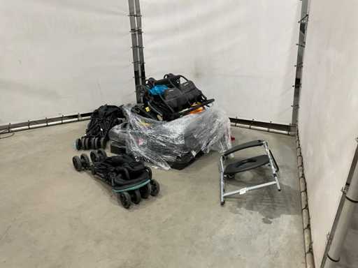 Gruppo di passeggini