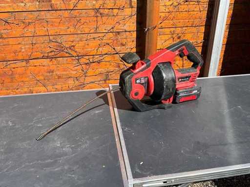 Einhell TE-DA 18/760 Li Cordless Drain Cleaner with Battery without Charger