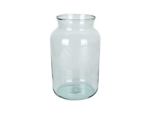 Vaas Clermont Ø23xH40cm recycled glas (221x)