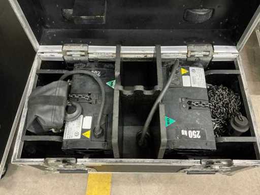 Verlinde Stagemaker SR1 250kg 19m Electric chain hoist (2x)