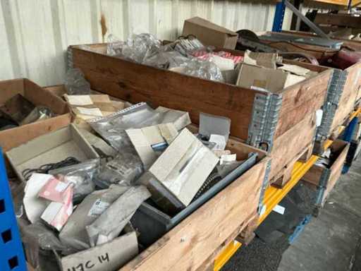 Batch of engine parts