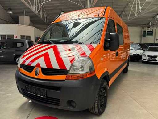 Renault Master 2007 - 6 posti doppia cabina - carrello di traino