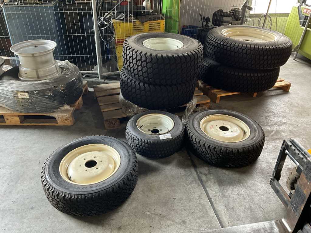 Tires, wheels and rims (5x)