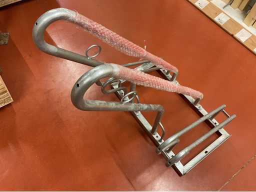 Ocynkowany stojak rowerowy