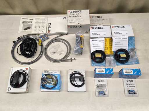 KEYENCE , SICK Komponenten für die industrielle Automatisierung – KEYENCE / SICK / FINDER
