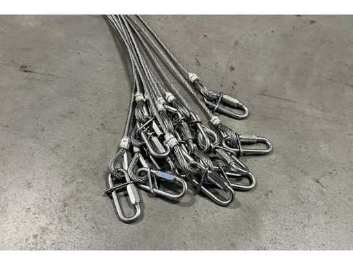 Safety, 1,5 m, accartocciata, con closer (13x)