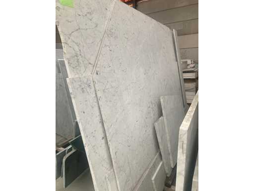 Lot Bianco Carrara C șlefuit 
