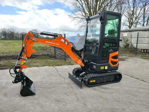 Mini excavator Cougar Orange 1.8