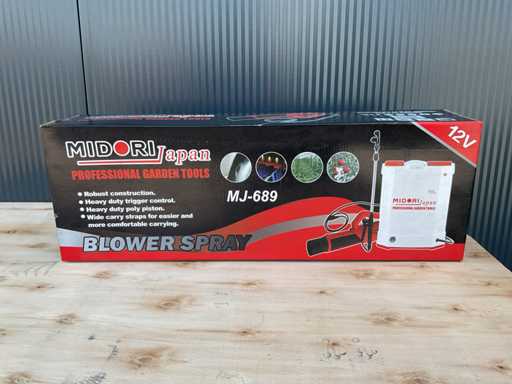 Pulverizator de rucsacul Midori Japan MJ-689 2025