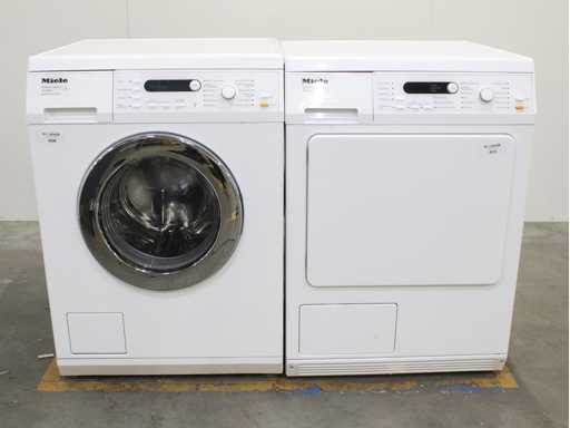 Miele W 5825 SoftCare System Waschmaschine & Miele T 8823 C SoftCare System Trockner