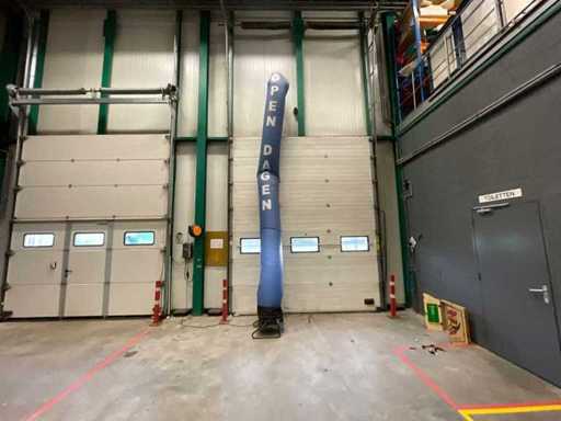 Journées portes ouvertes Skytube (bleu avec lettres blanches)