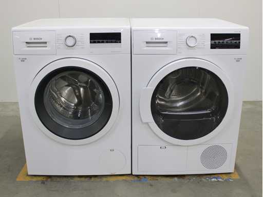 Bosch Series|4 EcoSilence Drive Washing Machine & Bosch Series|6 Tumble Dryer