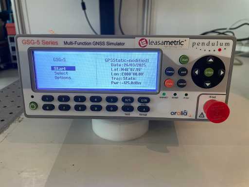 Oralia Safran Pendulum - GSG-5 series - Multifunction GNSS GPS Simulator