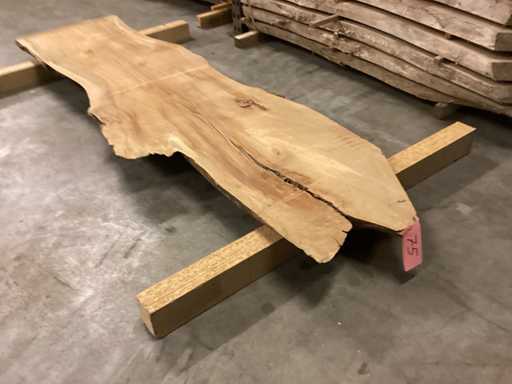 Alder - KD Oven dried 2360x670x58 mm - Bowl part