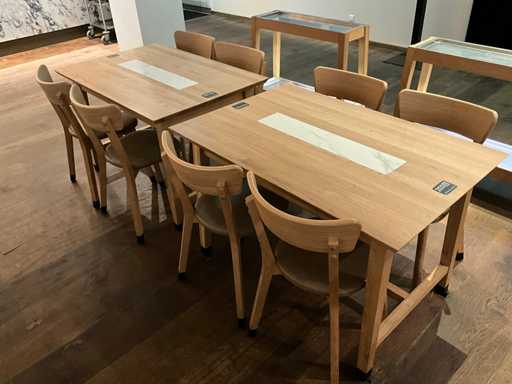 Hutten - Restaurantstoel (8x)