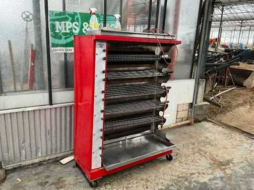 Appareil de poulet rôti o^gaz