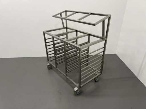 Gastronorm uitschepwagen