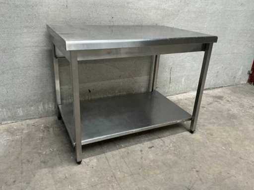 Stainless steel work table